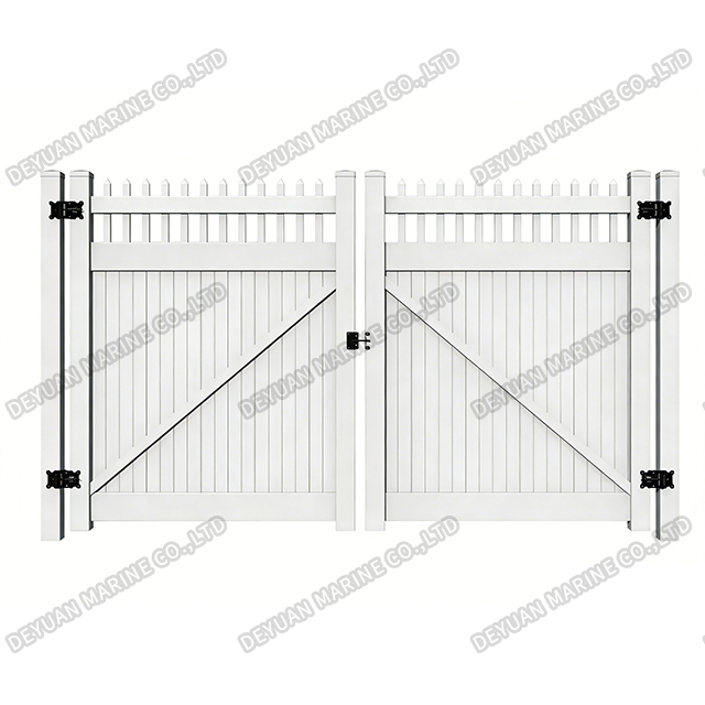 Стиль ограждения из ПВХ