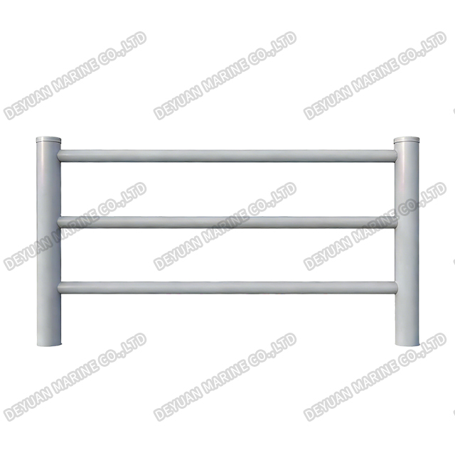 (H02R) Забор для лошадей из круглых труб из ПВХ