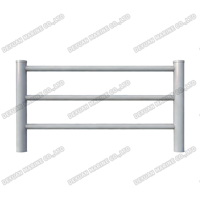 (H02R) Забор для лошадей из круглых труб из ПВХ