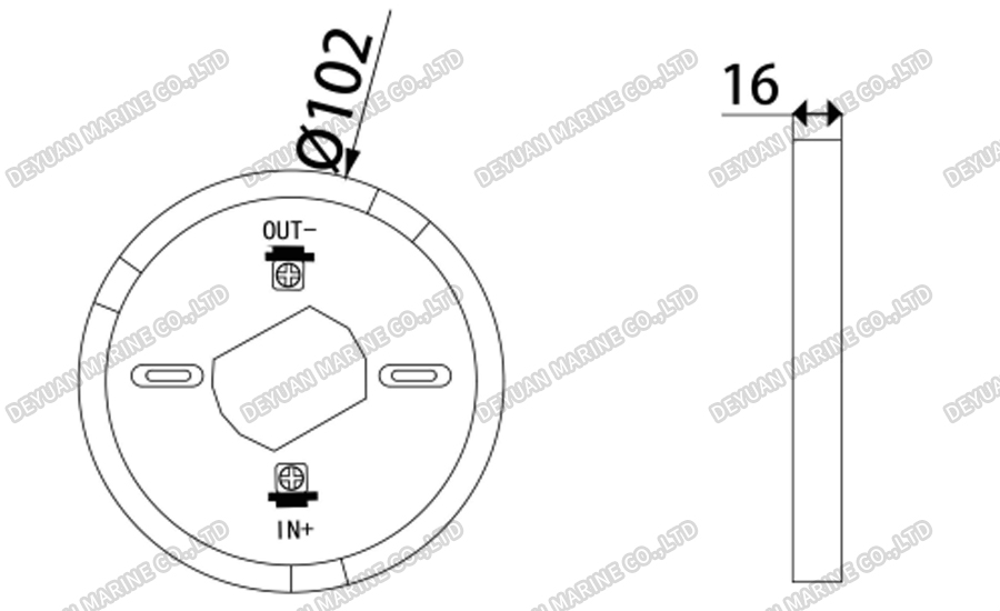 Изолирующая база DZ-B901-DEYUAN MARINE2