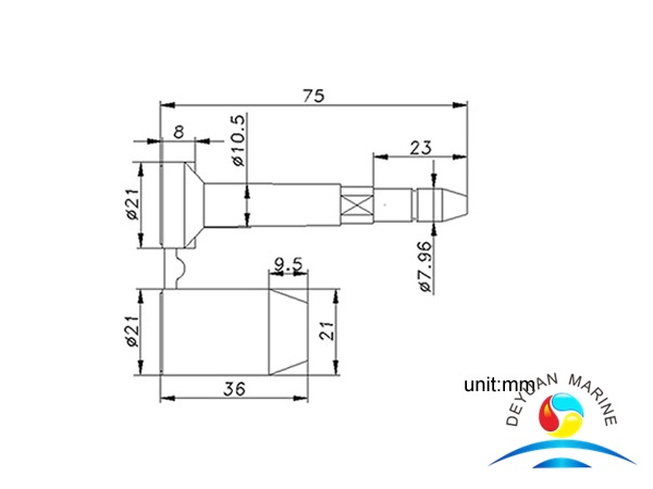 Болтовое уплотнение контейнера (U)SY-9920