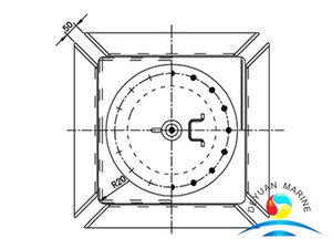 Морская плоская крышка загрузочного отверстия с одобрением CCS