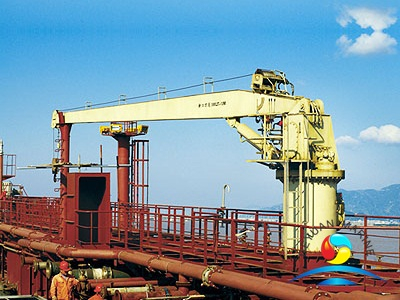 Морской шланговый кран гидравлического типа для нефтяного танкера