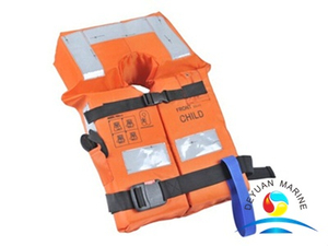 Стандартный спасательный жилет SOLAS из полиэстера Oxford Offshore Red Foam Life Jacket 