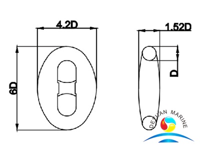 Якорная цепь Kenter Shackle