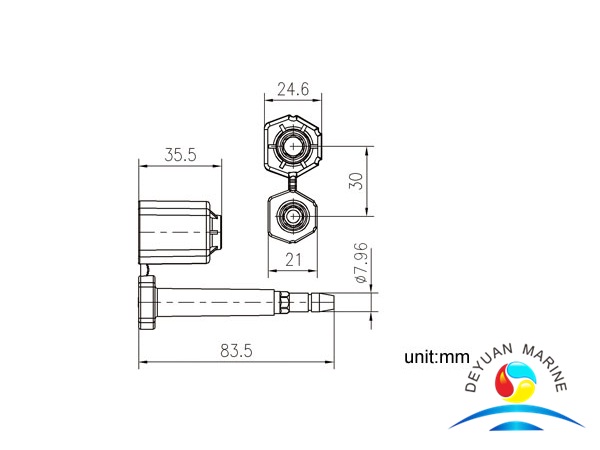 Уплотнение болта контейнера SY-9929