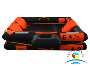 Горячий морской AOR Type 6 Man Open-Reversible Inflatable Life Raft